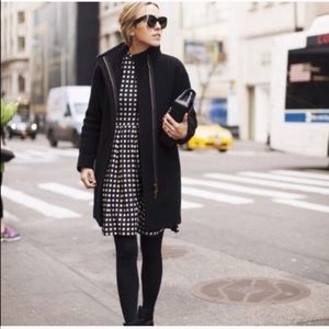 J. Crew City Coat in black size 2